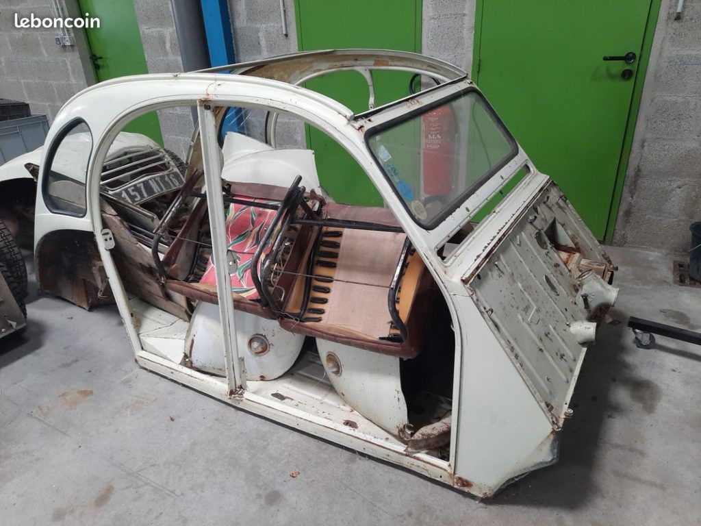 Acquisition d'une 2cv6 de 1974 - Restauration 2cv